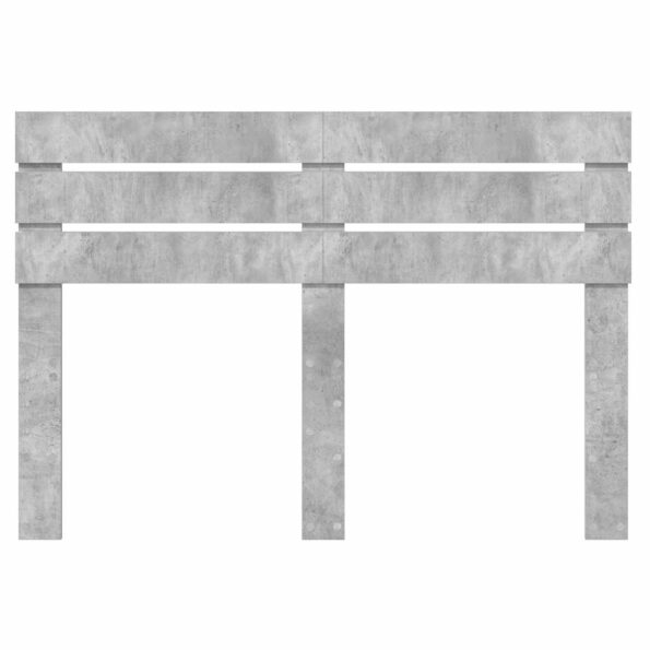 vidaXL Zadné čelo Betónová šedá 150 cm Kompozitné drevo – Obrázok 4