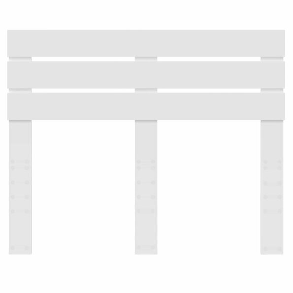 vidaXL Zadné čelo s čelnou doskou Biela 120 cm Kompozitné drevo – Obrázok 4