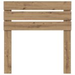 vidaXL Zadné čelo Remeselný dub 100 cm Kompozitné drevo – Obrázok 4
