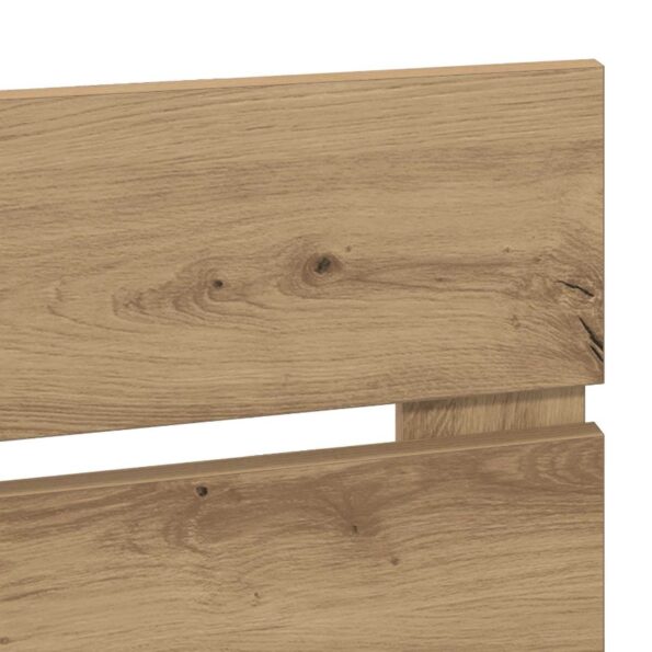 vidaXL Zadné čelo Remeselný dub 100 cm Kompozitné drevo – Obrázok 7