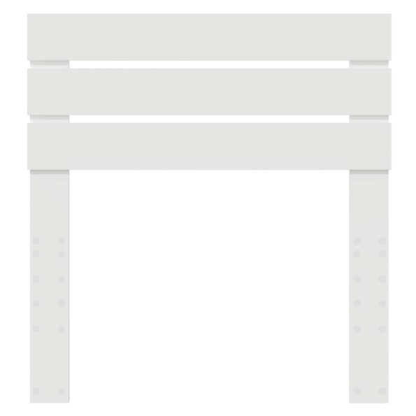 vidaXL Zadné čelo s čelnou doskou Biela 80 cm Kompozitné drevo – Obrázok 4