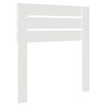 vidaXL Zadné čelo s čelnou doskou Biela 80 cm Kompozitné drevo – Obrázok 6