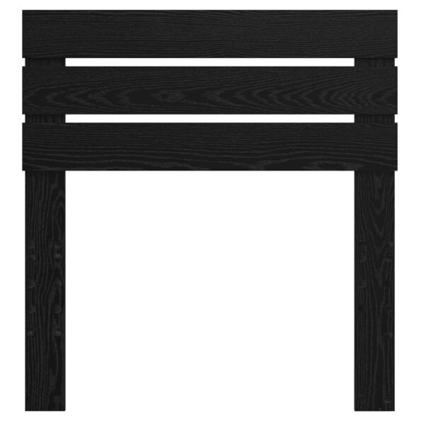 vidaXL Zadné čelo s čelnou doskou Čierny dub 80 cm Kompozitné drevo – Obrázok 4