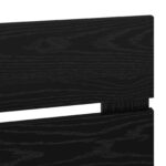 vidaXL Zadné čelo s čelnou doskou Čierny dub 80 cm Kompozitné drevo – Obrázok 7