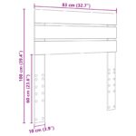 vidaXL Zadné čelo s čelnou doskou Sonoma dub 80 cm Kompozitné drevo – Obrázok 10