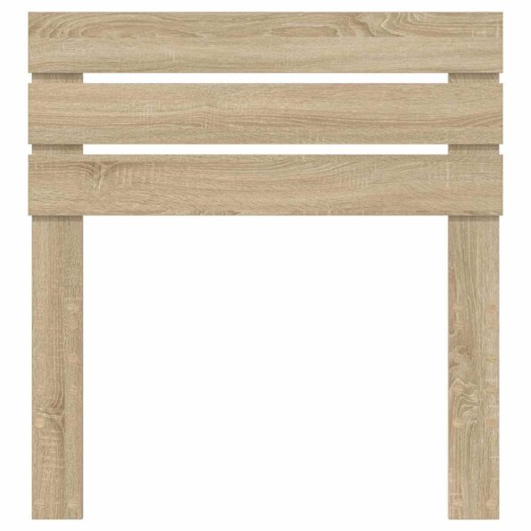vidaXL Zadné čelo s čelnou doskou Sonoma dub 80 cm Kompozitné drevo – Obrázok 4