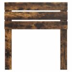 vidaXL Zadné čelo s čelnou doskou Dymová dub 75 cm Kompozitné drevo – Obrázok 4