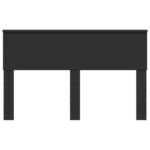 vidaXL Zadné čelo s čelnou doskou Čierny dub 150 cm Kompozitné drevo – Obrázok 4