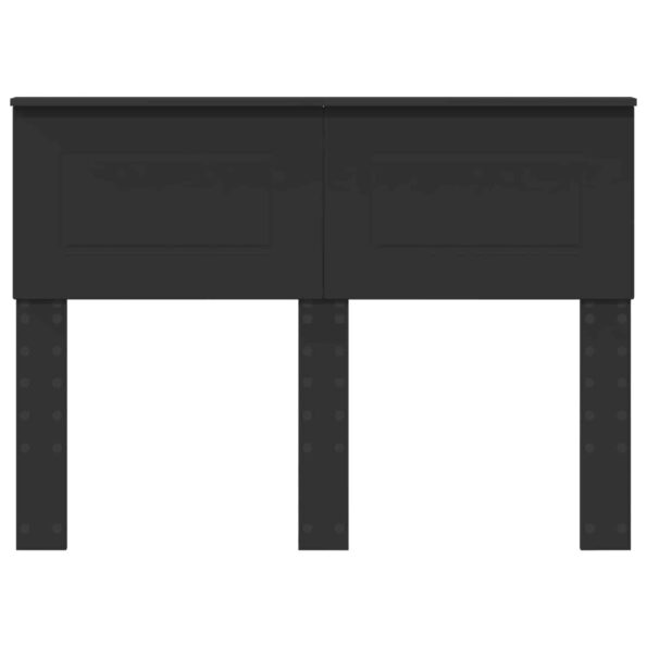 vidaXL Zadné čelo s čelnou doskou Čierny dub 135 cm Kompozitné drevo – Obrázok 4