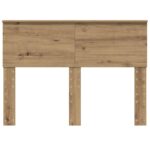 vidaXL Zadné čelo Remeselný dub 120 cm Kompozitné drevo – Obrázok 4