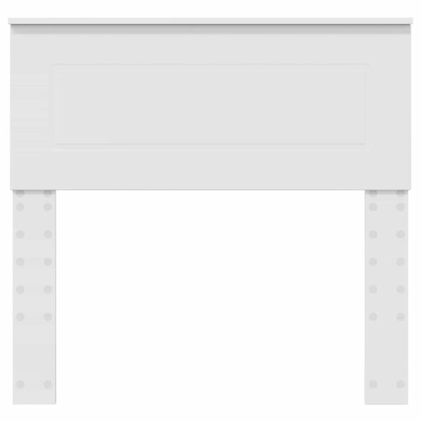 vidaXL Zadné čelo s čelnou doskou Biela 80 cm Kompozitné drevo – Obrázok 4