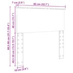 vidaXL Zadné čelo s čelnou doskou Sonoma dub 80 cm Kompozitné drevo – Obrázok 10