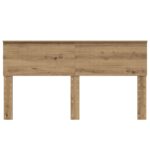 vidaXL Zadné čelo Remeselný dub 160 cm Kompozitné drevo – Obrázok 4