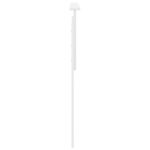 vidaXL Zadné čelo s čelnou doskou Biela 140 cm Kompozitné drevo – Obrázok 5