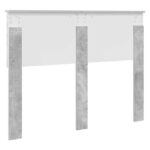 vidaXL Zadné čelo Betónová šedá 135 cm Kompozitné drevo – Obrázok 6