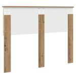 vidaXL Zadné čelo Remeselný dub 120 cm Kompozitné drevo – Obrázok 6