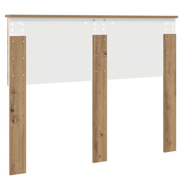 vidaXL Zadné čelo Remeselný dub 120 cm Kompozitné drevo – Obrázok 6