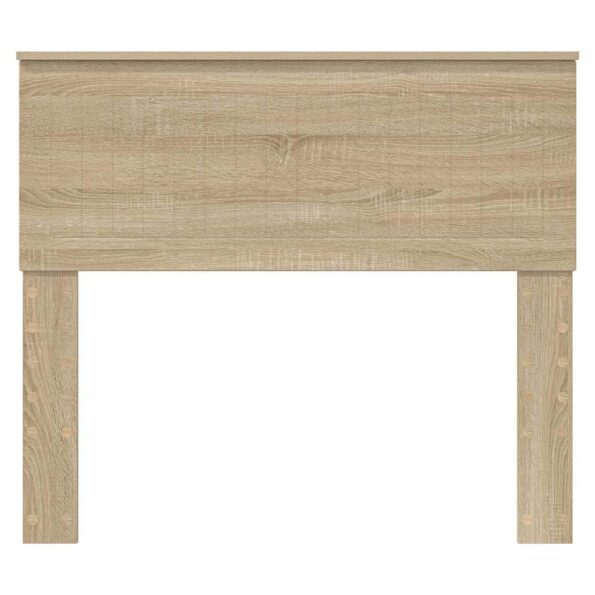 vidaXL Zadné čelo s čelnou doskou Sonoma dub 100 cm Kompozitné drevo – Obrázok 4