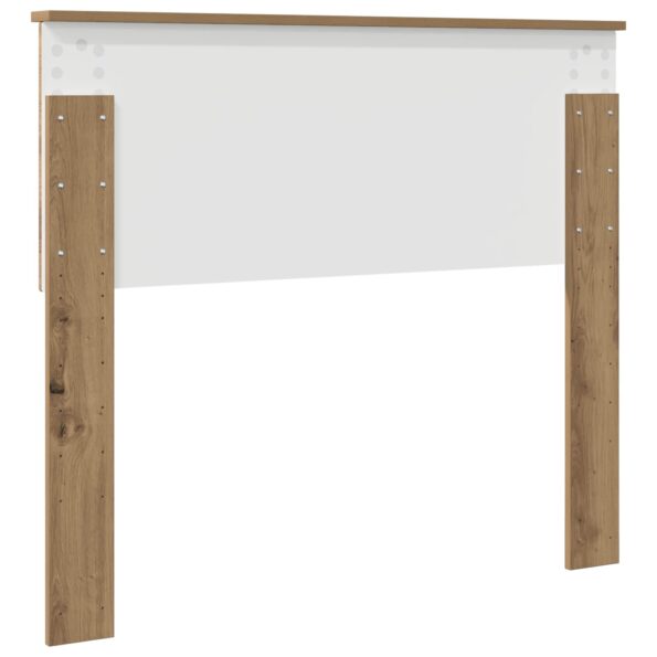 vidaXL Zadné čelo Remeselný dub 100 cm Kompozitné drevo – Obrázok 6