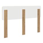 vidaXL Zadné čelo Remeselný dub 160 cm Kompozitné drevo – Obrázok 6