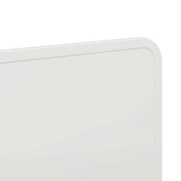 vidaXL Zadné čelo s čelnou doskou Biela 150 cm Kompozitné drevo – Obrázok 7