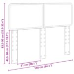 vidaXL Zadné čelo Remeselný dub 135 cm Kompozitné drevo – Obrázok 10