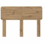 vidaXL Zadné čelo Remeselný dub 135 cm Kompozitné drevo – Obrázok 4