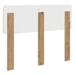 vidaXL Zadné čelo Remeselný dub 135 cm Kompozitné drevo – Obrázok 6