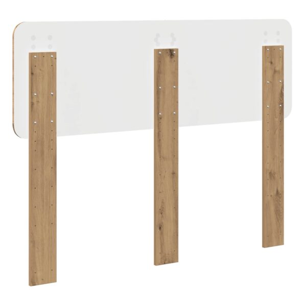 vidaXL Zadné čelo Remeselný dub 120 cm Kompozitné drevo – Obrázok 6