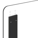 vidaXL Zadné čelo s čelnou doskou Čierny dub 100 cm Kompozitné drevo – Obrázok 8