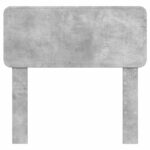 vidaXL Zadné čelo Betónová šedá 100 cm Kompozitné drevo – Obrázok 4