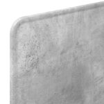 vidaXL Zadné čelo Betónová šedá 100 cm Kompozitné drevo – Obrázok 7