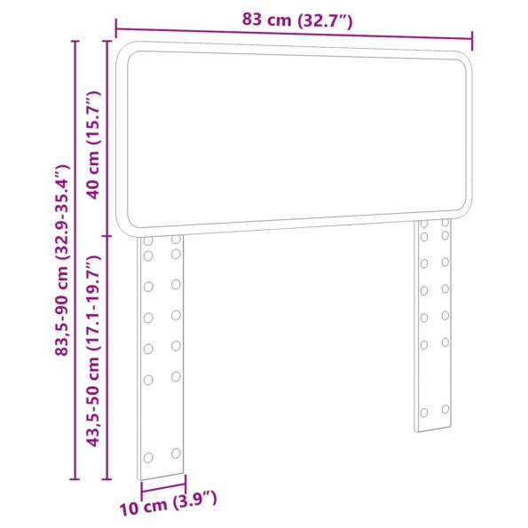 vidaXL Zadné čelo s čelnou doskou Biela 80 cm Kompozitné drevo – Obrázok 10