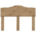 vidaXL Zadné čelo Remeselný dub 135 cm Kompozitné drevo – Obrázok 4