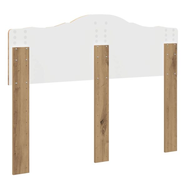 vidaXL Zadné čelo Remeselný dub 135 cm Kompozitné drevo – Obrázok 6