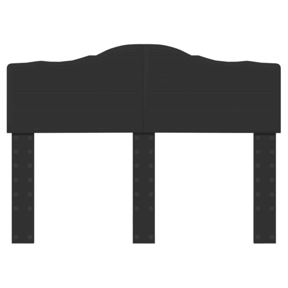 vidaXL Zadné čelo s čelnou doskou Čierny dub 120 cm Kompozitné drevo – Obrázok 4