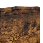 vidaXL Zadné čelo s čelnou doskou Dymová dub 120 cm Kompozitné drevo – Obrázok 7