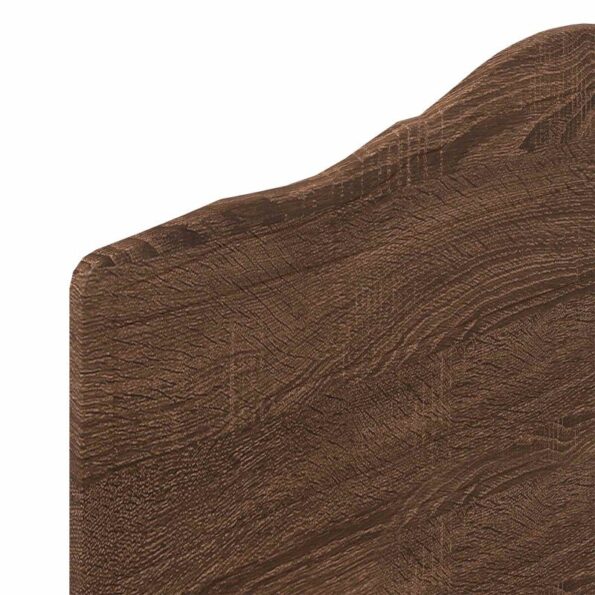 vidaXL Zadné čelo s čelnou doskou Hnedý dub 80 cm Kompozitné drevo – Obrázok 7