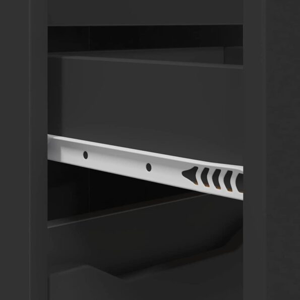 vidaXL Kúpeľňová skriňa Čierna 30,5 x 30 x 101 cm Kompozitné drevo – Obrázok 10