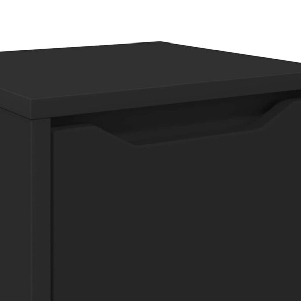 vidaXL Kúpeľňová skriňa Čierna 30,5 x 30 x 101 cm Kompozitné drevo – Obrázok 11