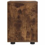 vidaXL Nočný stolík Dymová dub 30,5 x 30 x 43 cm Kompozitné drevo – Obrázok 7