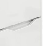 vidaXL Úložná skrinka Vysoký lesk bielej 40 x 48 x 57 cm – Obrázok 10