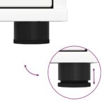 vidaXL Úložná skrinka Vysoký lesk bielej 40 x 48 x 57 cm – Obrázok 11