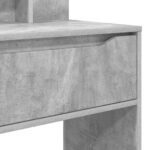vidaXL Toaletné stolíky do spálne Betónová šedá 80 x 39,6 x 135 cm – Obrázok 10