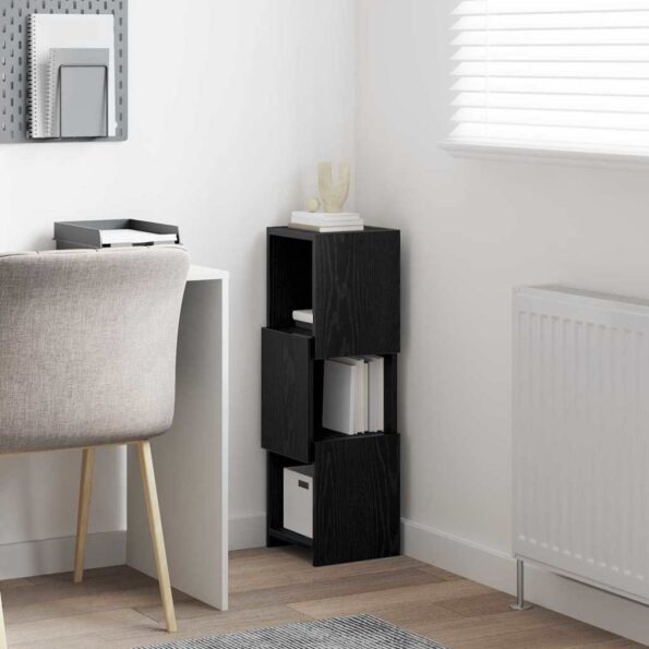 vidaXL Rohová skrinka Biela 25,5x25x80cm Kompozitné drevo – Obrázok 4