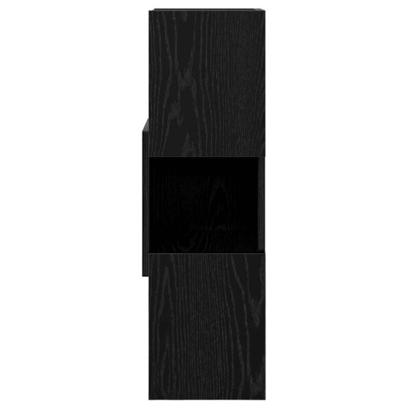 vidaXL Rohová skrinka Biela 25,5x25x80cm Kompozitné drevo – Obrázok 5