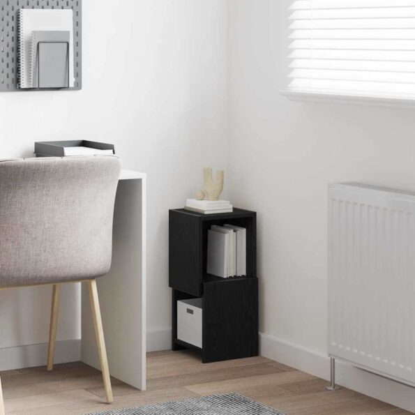 vidaXL Rohová skrinka Biela 25,5x25x55cm Kompozitné drevo – Obrázok 4