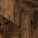 vidaXL Rohová skrinka Biela 25,5x25x55cm Kompozitné drevo – Obrázok 8