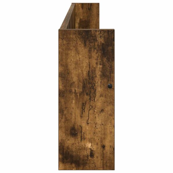 vidaXL Regál na časopisy s poličkou 2 pcs Dymová dub 100 x 12 x 30 cm – Obrázok 7