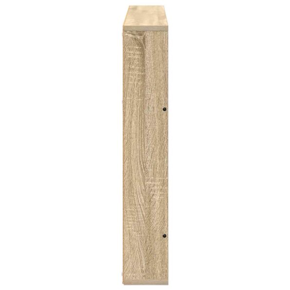 vidaXL Regál na časopisy s poličkou 2 pcs Sonoma dub 100 x 12 x 70 cm – Obrázok 7